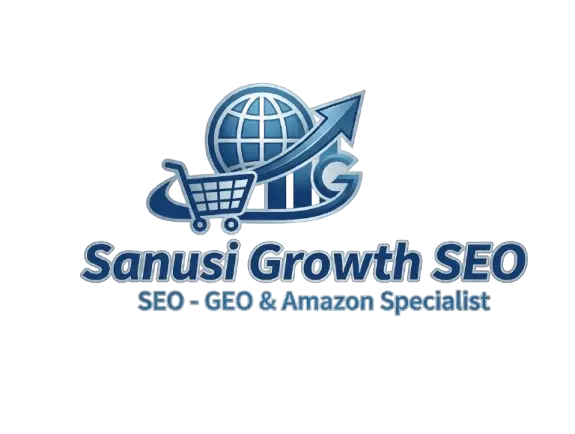 Sanusi Growth SEO logo - SEO, GEO, and Amazon Specialist.