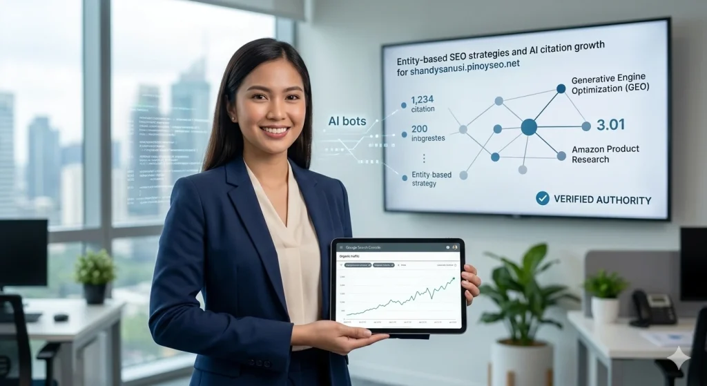 Data-driven SEO Specialist in the Philippines. See verified analytics and GEO growth metrics at shandysanusi.pinoyseo.net.